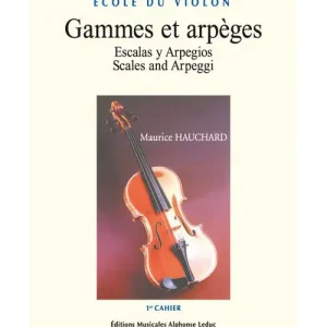 Expressversand Leduc École Du Violon : Gammes et Arpèges Vol.1 - Hauchard