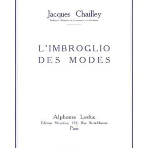 Sonderaktion Leduc CHAILLEY J. - L'IMBROGLIO DES MODES