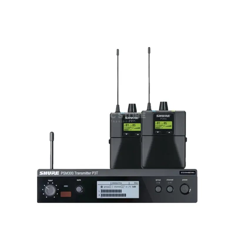 Shure PSM 300 Band Pack S8 1x Sender, 2x Bodypack Beliebt