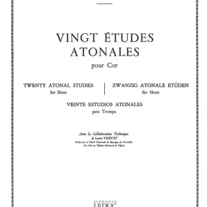 Sonderaktion Leduc FALK JULIEN - 20 ETUDES ATONALES - COR