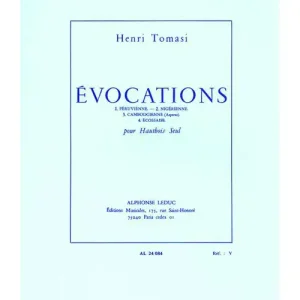 Direktkauf Leduc TOMASI HENRI - EVOCATIONS - HAUTBOIS