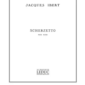 Top-Preis Leduc IBERT JACQUES - SCHERZETTO - PIANO