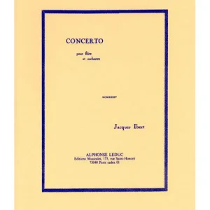 Sichere Zahlung Leduc IBERT J. - CONCERTO POUR FLUTE - CONDUCTEUR DE POCHE