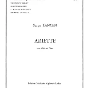 Aktuell Leduc LANCEN SERGE - ARIETTE