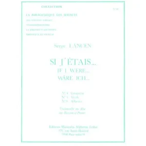 Gratis Versand Leduc LANCEN SERGE - SI J'ETAIS - VIOLONCELLE