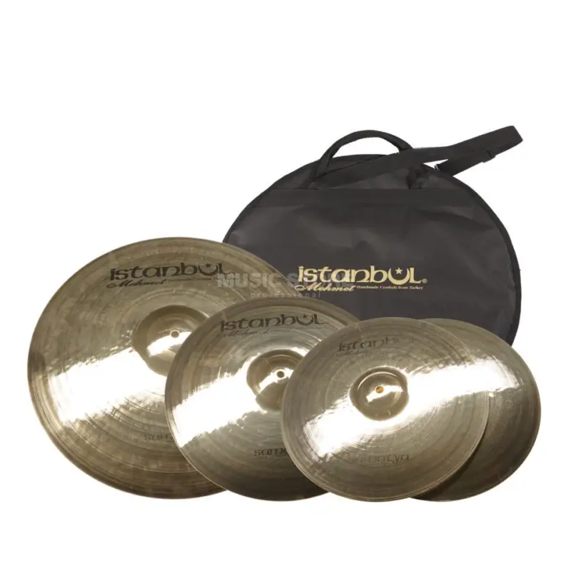 Istanbul Mehmet Cymbals Samatya Cymbal Set SA-SET1, 14HH, 16C, 20R, Bag Garantierte Lieferung