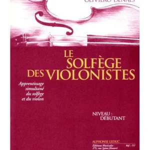 Angebot Leduc OLIVIERO-DENAES AMELIE - LE SOLFEGE DES VIOLONISTES