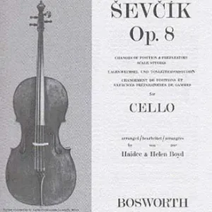 Beliebt Bosworth SEVCIK - CELLO STUDIES OP.8 CHANGE OF POSITION