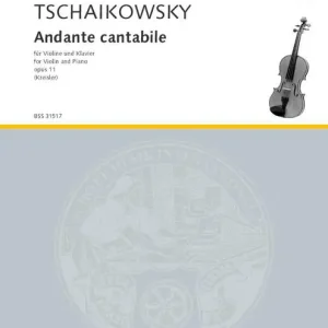 Neu Schott TCHAIKOVSKY P.I. - ANDANTE CANTABILE OP.11 - VIOLIN AND PIANO