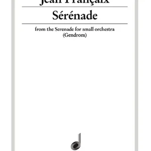 Schott FRANAIX JEAN - SERENADE - CELLO AND PIANO Markenprodukt