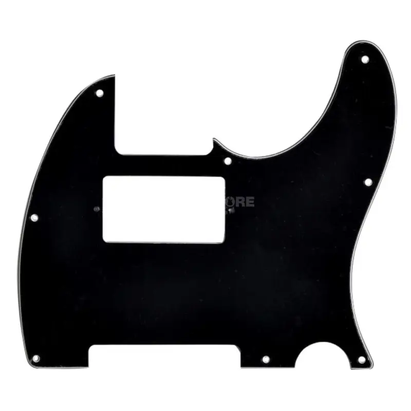 Göldo Pickguard T-Style Humbucker Fräsung, schwarz Expressversand