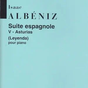 Salabert ALBENIZ - SUITE ESPAGNOLE V - ASTURIAS (LEYENDA) - PIANO Mega-Angebot