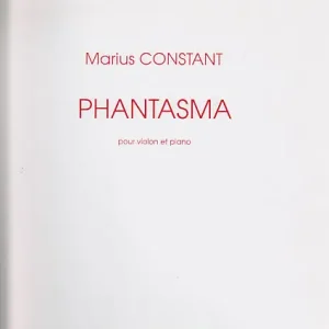 Versand Am Gleichen Tag Salabert CONSTANT - PHANTASMA - VIOLON ET PIANO
