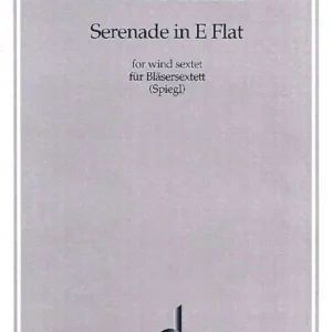 Schott MOZART W.A. - SERENADE IN E FLAT MAJOR KV 375 - 2 CLARINETS 2 HORNS AND 2 BASSOONS Jetzt Bestellen