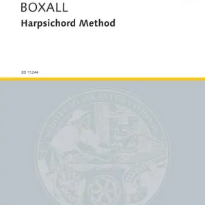 Schott BOXALL MARIA - HARPSICHORD METHOD - CLAVECIN Kostenloser Versand