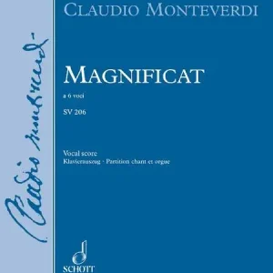 Neu Im Sortiment Schott MONTEVERDI CLAUDIO - MAGNIFICAT M XIV 327 / SV 206 ANH.