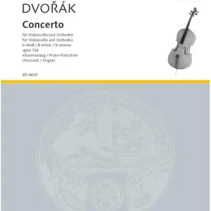 Schott DVORAK ANTONIN - CONCERTO B MINOR OP 104 B 191 - CELLO AND ORCHESTRA Saisonangebot