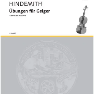 Schott HINDEMITH PAUL - UBUNGEN FUR GEIGER - VIOLIN Abverkauf