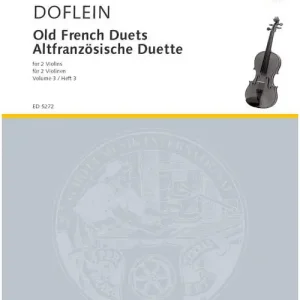 Sale Schott OLD FRENCH DUETS BAND 3 - 2 VIOLINS