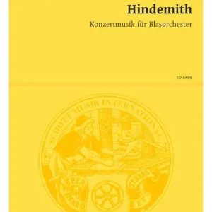 Jetzt Kaufen Schott HINDEMITH PAUL - CONCERT MUSIC OP. 41 - WIND BAND