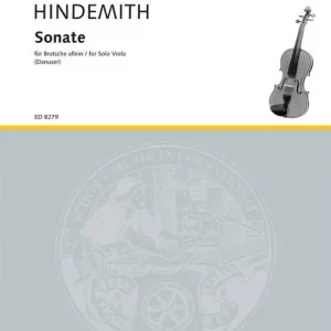 Schott HINDEMITH PAUL - VIOLA SONATA (1937) Solange Der Vorrat Reicht