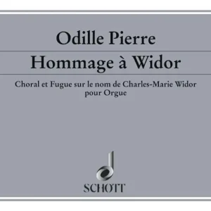 Schott PIERRE ODILE - HOMMAGE A WIDOR OP. 5 - ORGAN Markenprodukt