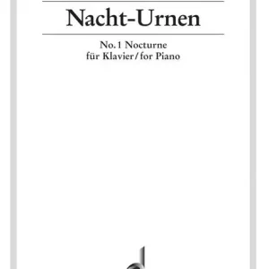 Schott HEUCKE STEFAN - NIGHT-URNS OP. 32 - PIANO Neue Ware