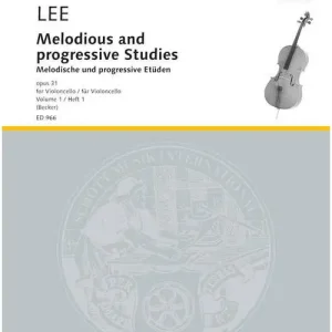 Schnäppchen Schott LEE SEBASTIAN - MELODIOUS AND PROGRESSIVE STUDIES OP 31 HEFT 1 - CELLO