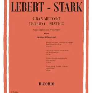 Begrenztes Angebot Ricordi LEBERT-STARK - GRAN METODO TEORICO VOL.1 - PIANO
