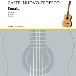 Schott CASTELNUOVO-TEDESCO M.- SONATE IN D MAJOR - GUITAR Bestseller