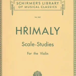 Schirmer HRIMALY - SCALE STUDIES - VIOLON Preis Gesenkt