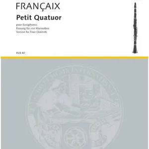 Rabatt Schott FRANCAIX JEAN - PETIT QUATUOR - SAXOPHONES