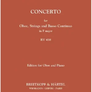 Kostenfreie Lieferung Edition Breitkopf VIVALDI A. - CONCERTO C-DUR RV 458