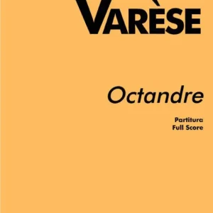 Ausverkauf Ricordi VARESE EDGAR - OCTANDRE - FULL SCORE