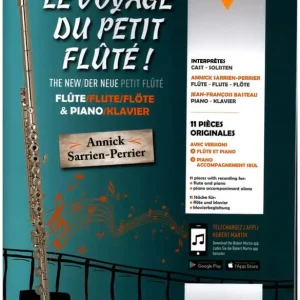 Saisonangebot Robert Martin SARRIEN PERRIER A. - LE VOYAGE DU PETIT FLUTE VOL.2 - FLUTE