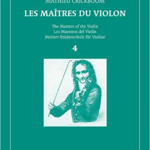 Schott CRICKBOOM M. - LES MAITRES DU VIOLON VOL.4 Neuheit