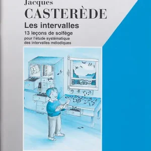 Salabert CASTEREDE LES INTERVALLES VOL.1 2 CLéS AVEC PIANO Saisonangebot
