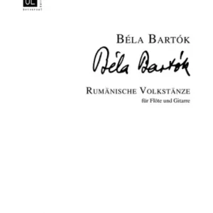 Jetzt Bestellen Universal Edition BARTOK BELA - DANSES ROUMAINES POUR FLûTE ET GUITARE