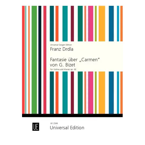 Sonderangebot Universal Edition DRDLA FRANTISEK - FANTASIA ON BIZET'S CARMEN OP66 - VIOLIN AND PIANO