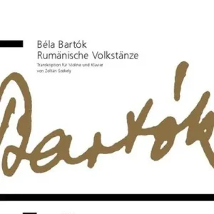 Universal Edition BARTOK BELA - DANSES ROUMAINES - VIOLON PIANO Kracherpreis