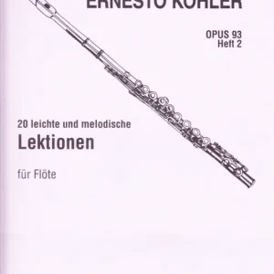 Billig Zimmermann KOHLER ERNESTO - 20 ETUDES MELODIQUES OP.93 VOL.2