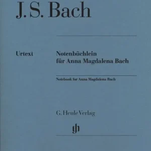 Bestseller Henle Verlag BACH J.S. - NOTEBOOK FOR ANNA MAGDALENA BACH