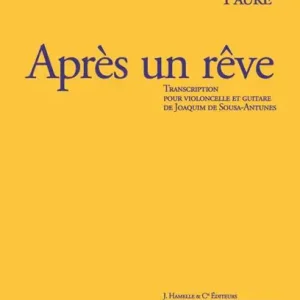 Après un rêve pour violoncelle et guitare Sale
