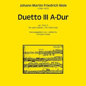 Duett A-Dur op.13,3 Kostenfreie Lieferung