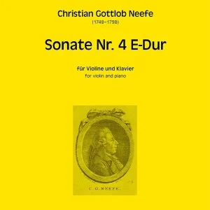 Sonate E-Dur Nr.4 Knallerangebot