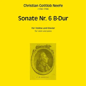 Sonate B-Dur Nr.6 Super-Preis