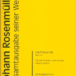 Confitebor tibi RWV.E133 Direkt Vom Hersteller