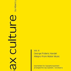 Allegro aus Wassermusik Preiswert