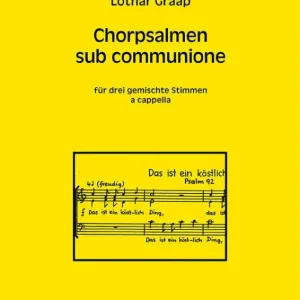 Chorpsalmen sub communione Wochenendangebot