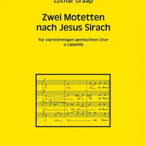 Neue Kollektion 2 Motetten nach Jesus Sirach